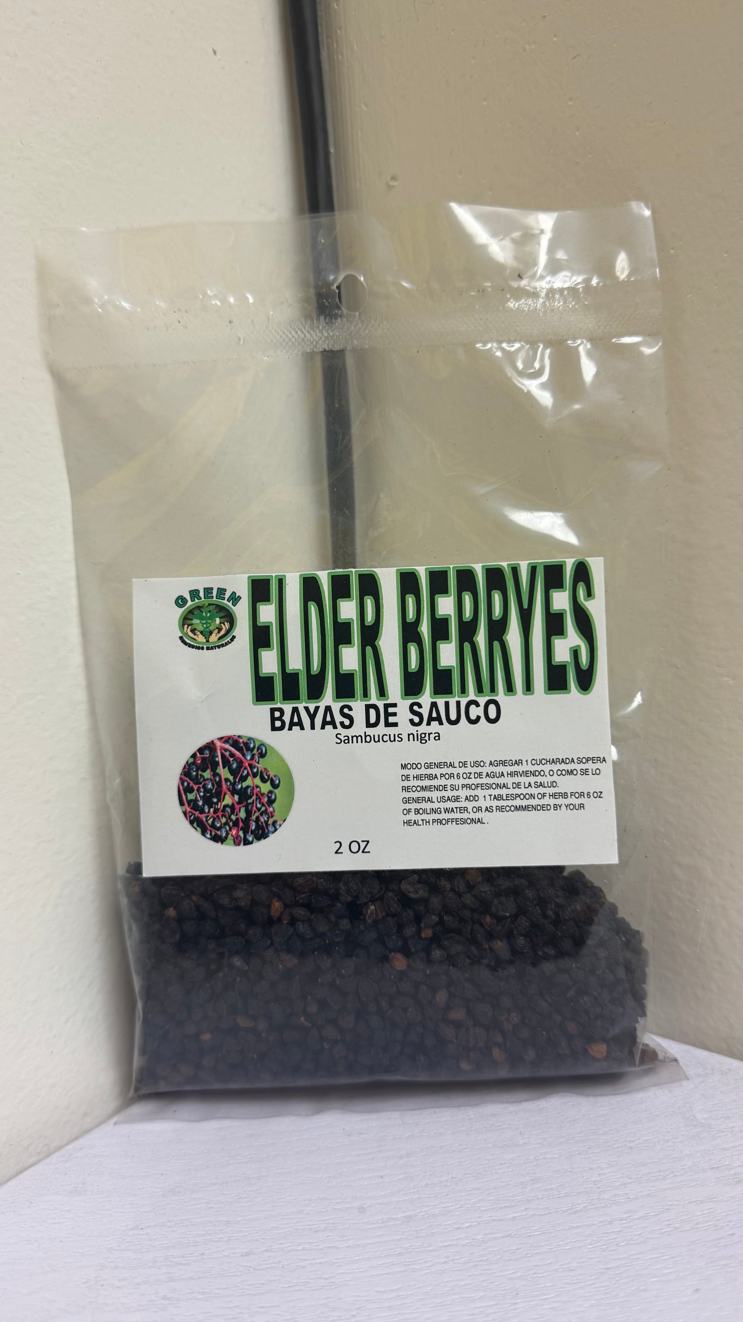 Elder Berries / Bayas de Saúco 2 oz