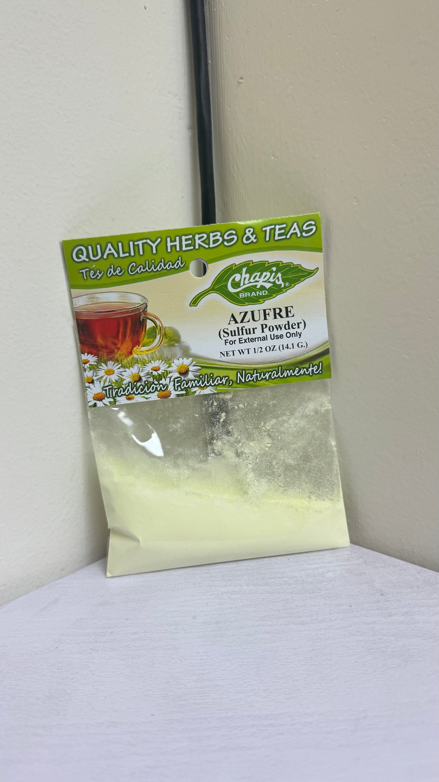 Azufre / Sulfur Powder .5 oz