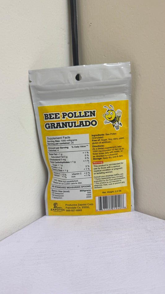 Bee Pollen 2.5 oz